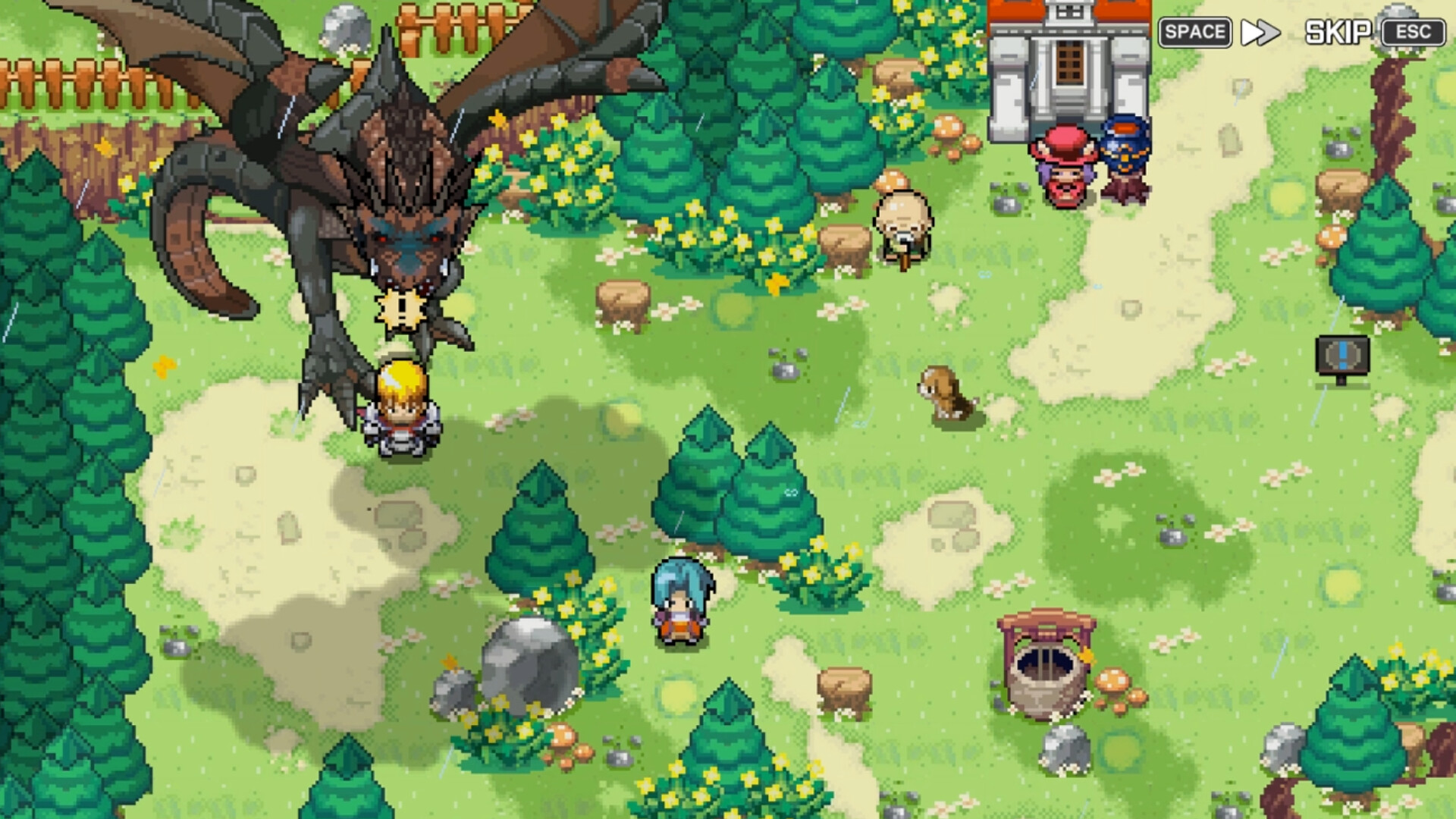 ZENONIA 1 story scene from official Steam media